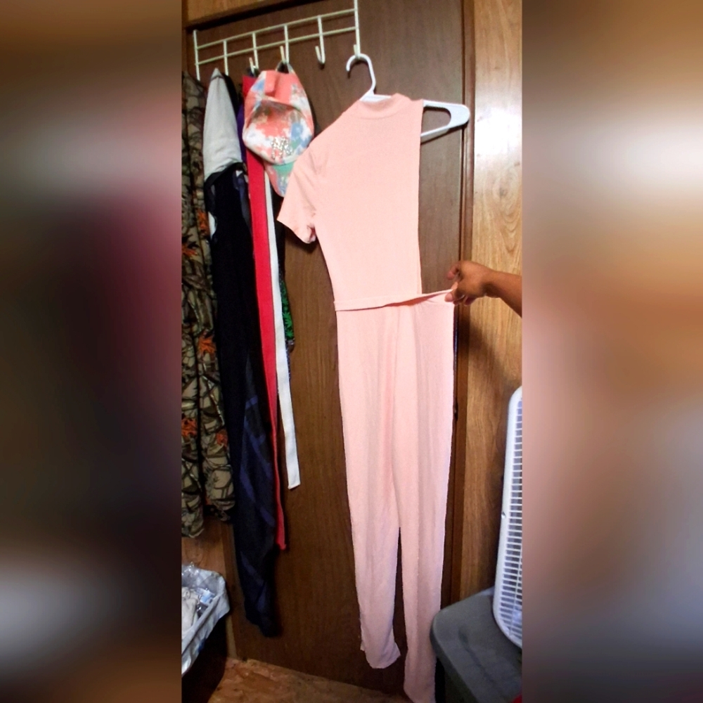 Pink Women's Jumpsuit